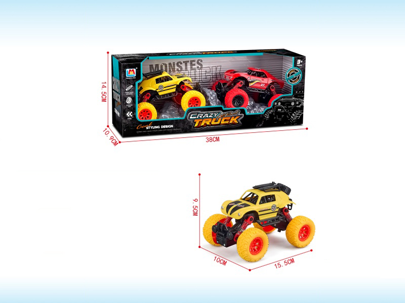 Pull Back Stunt Car