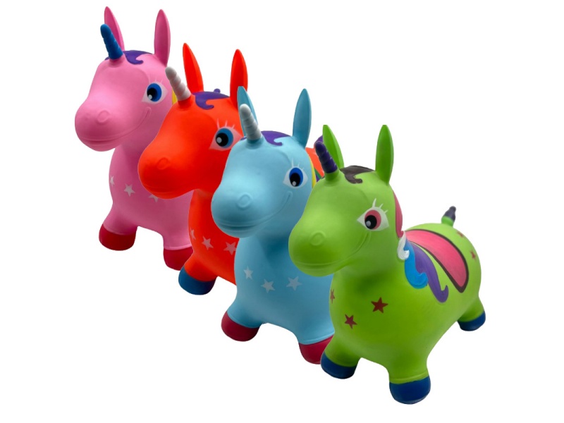 Inflatable Colorful Horse (With Music)