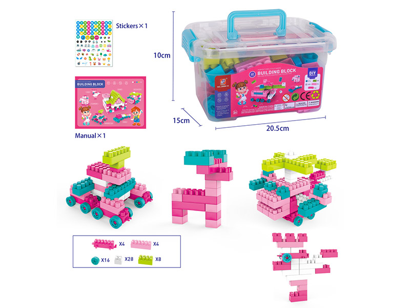 60PCS Building Blocks