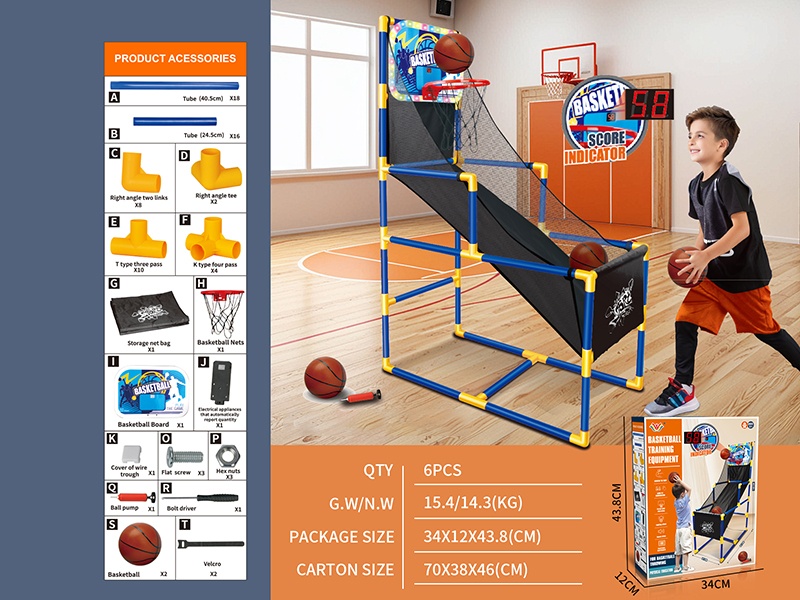 Electrnic Scoring Basketball Stand