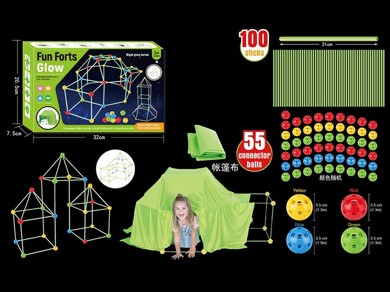 DIY Fort Building Tent Play Set