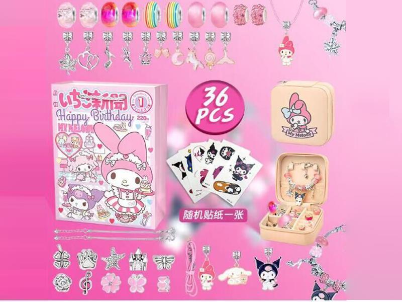 Sanrio Pandora DIY Beads 36pcs