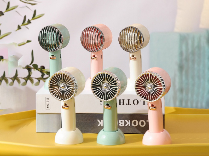 Retro Handheld Fan