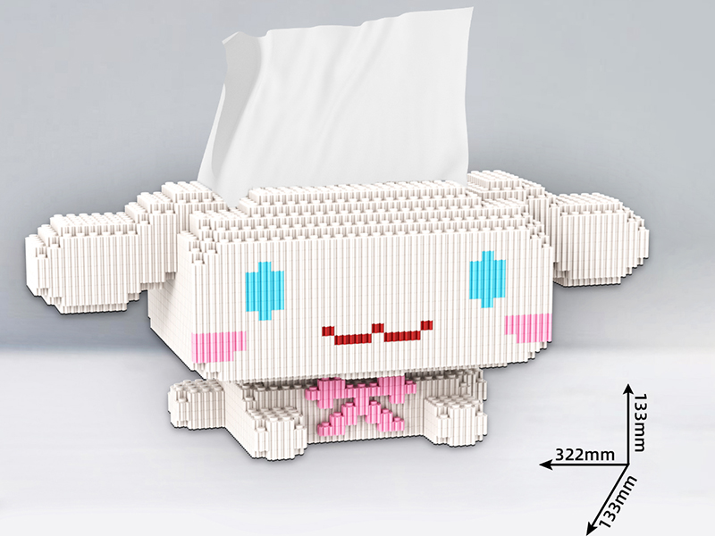 Cinnamoroll‌ Tissue Box Building Blocks 5000+pcs
