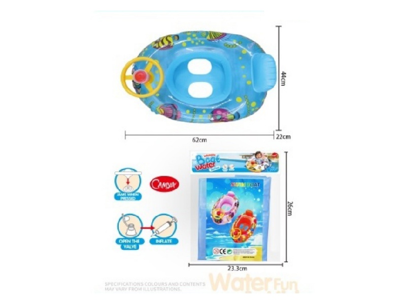 Children'S Swimming Ring [Car Horn Boat]