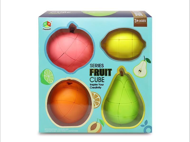 Fruits  Rubik's Cube 4PCS