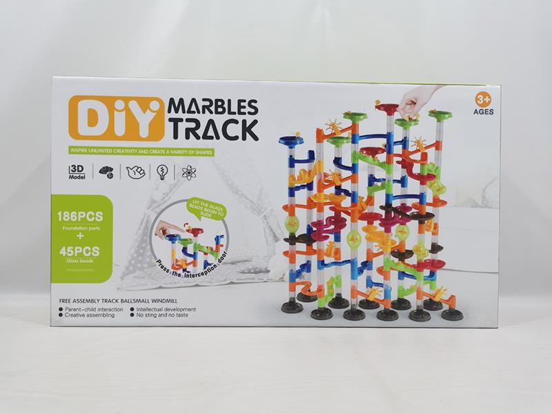 DIY Marbles Track Building Blocks