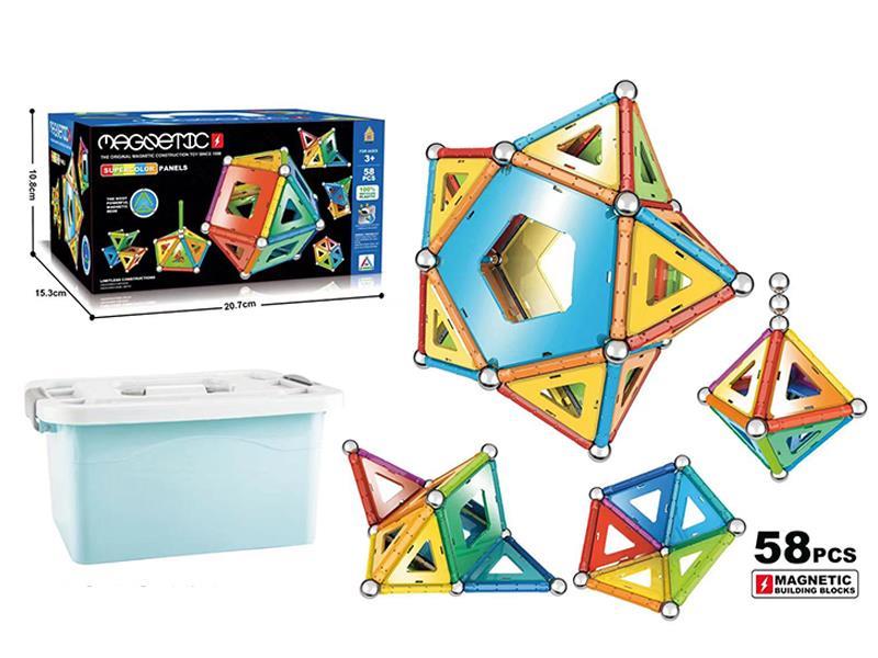 3D Magnetic Building Blocks