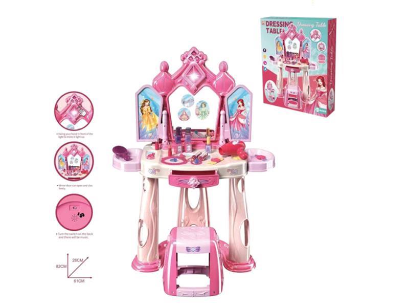 Princess Dresser With Induction Door, Light And Music