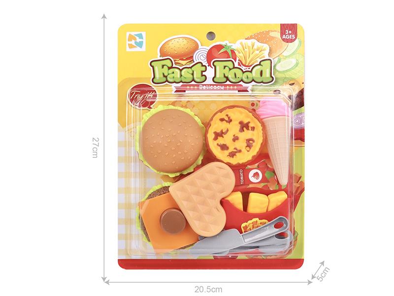 Simulation Hamburger Set