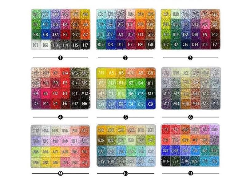 24 Colors DIY Beans