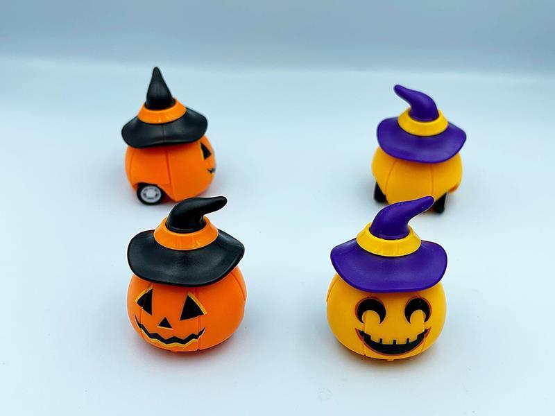 Pull Back Pumpkin Halloween Toys
