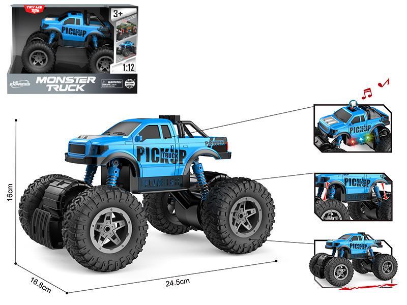 1:12 Friction Cross Country Car(4WD,Compressions,Aseismatic Function)
