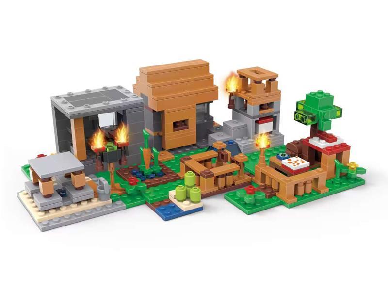 551PCS Village Building Block