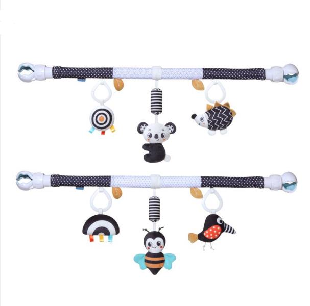 Animal clip-on baby toy 0+