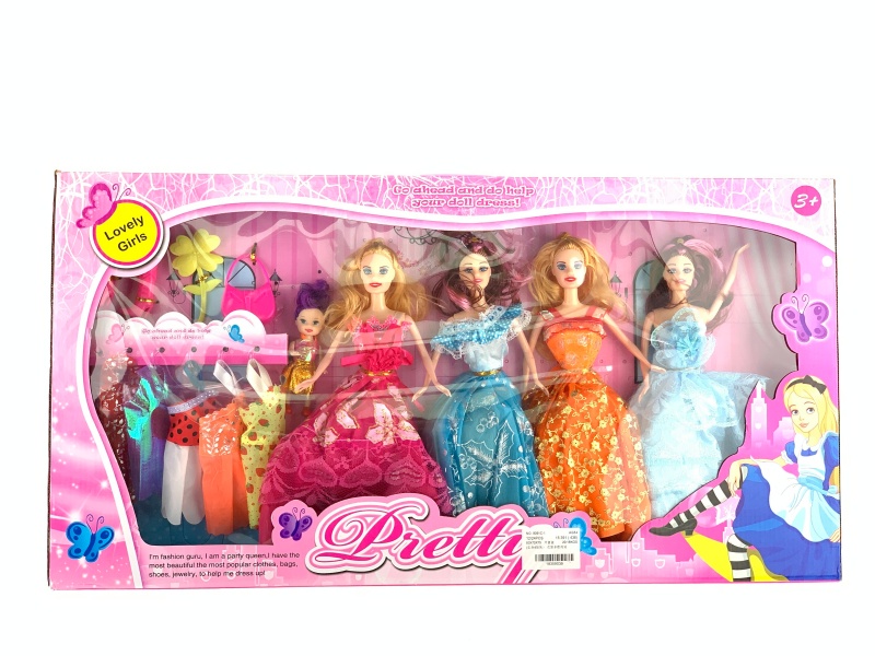 Four Sisters' Real-Life Dolls