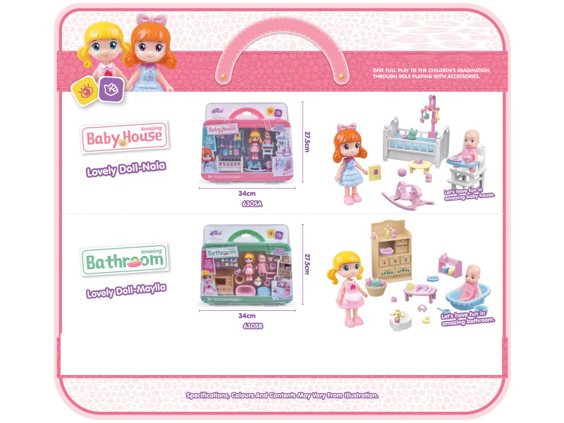 Dream Baby House A Dream Little Bathroom B