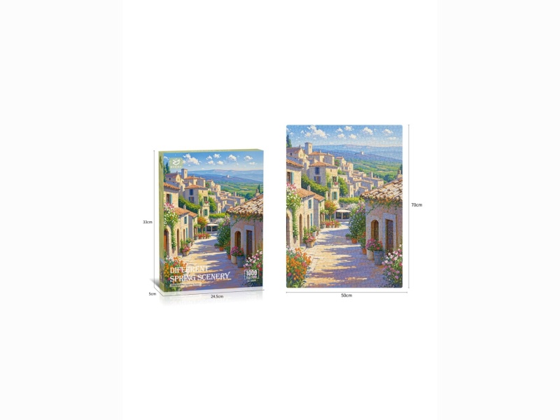 Oil Painting Puzzle (1000 Pieces)