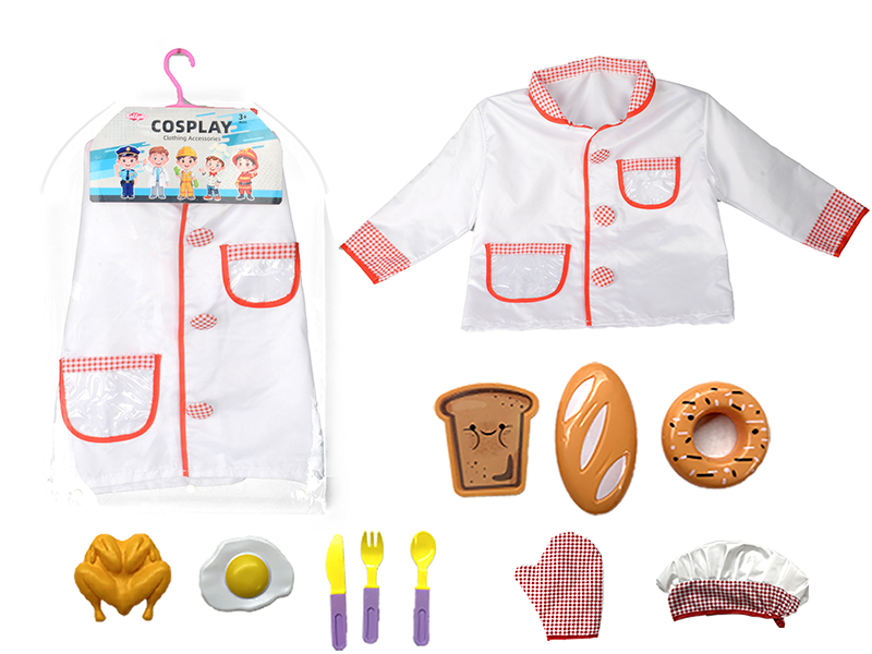Cosplay Chef Clothing Set