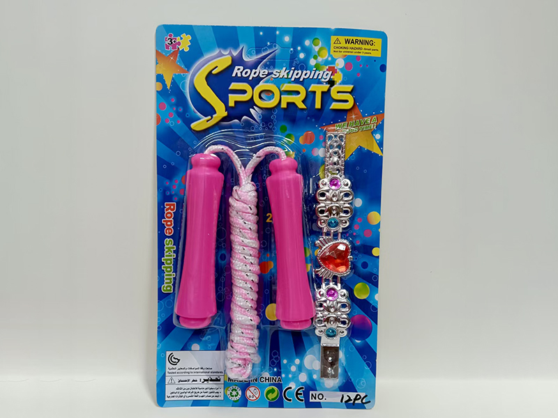 Rope Skipping + Electroplating Bracelet
