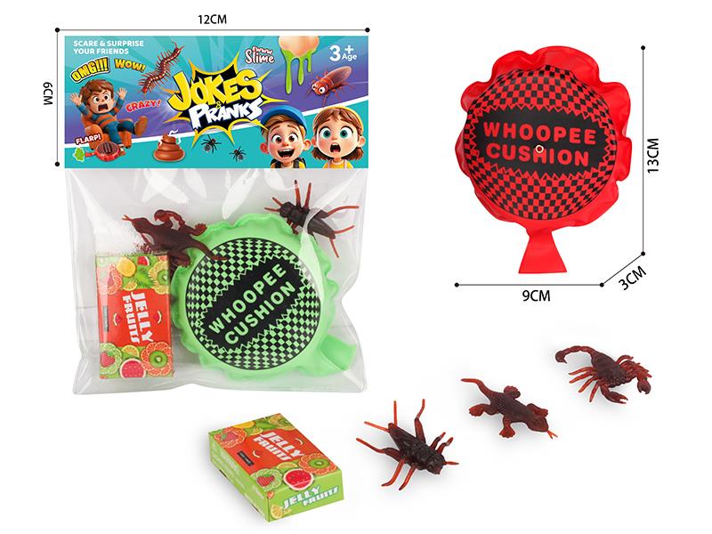 Practical Joke Toy Set 5PCS