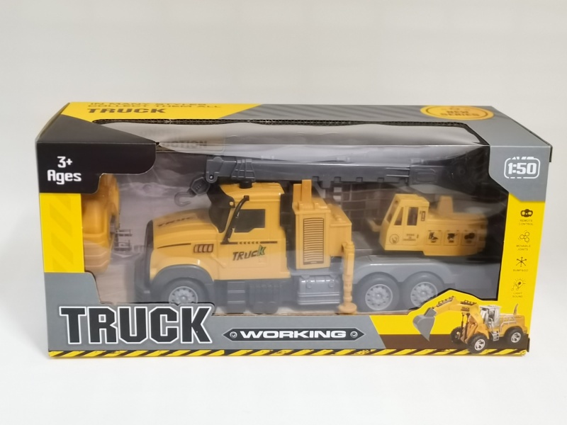 Two-Way Remote-Controlled Lifting And Hoisting Engineering Vehicle
