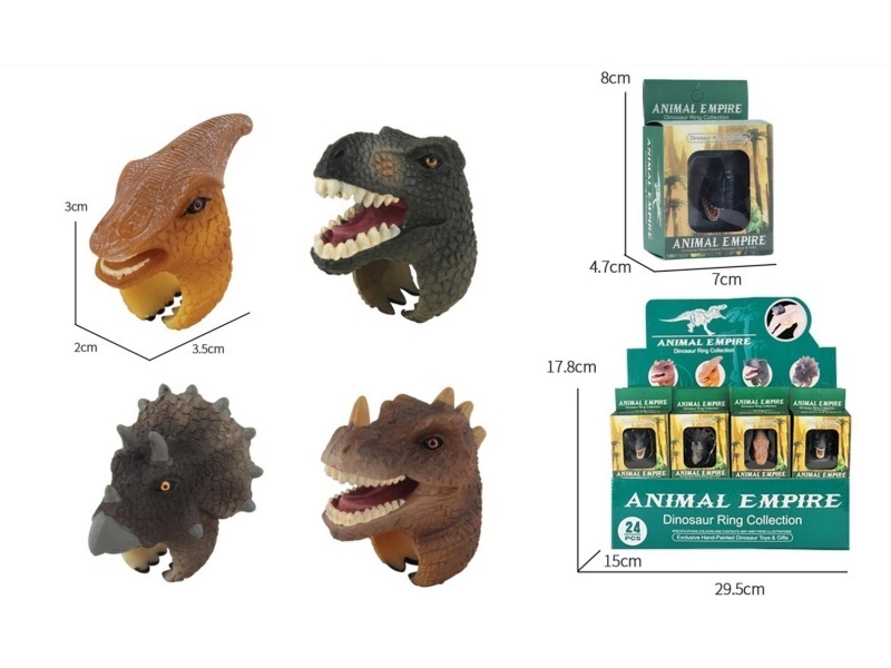 Dinosaur Ring (Display Box 24Pcs/Ctn)