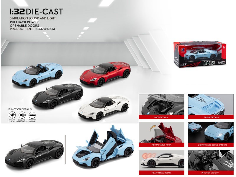 1:32 Maserati M