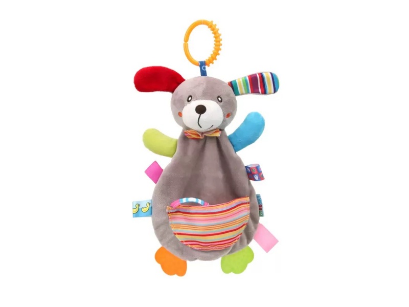 Puppy Ringing Teething Pad Baby Comfort Towel