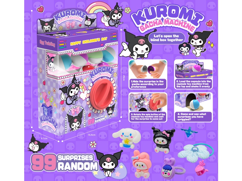 Kulomi Gacha Machine (12 Round Eggs)