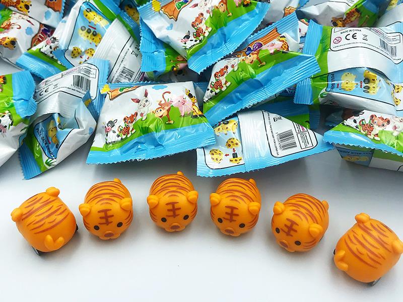Pull Back Tiger Toy