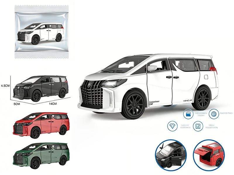 Alphard Friction Car(3 Doors Can Open)