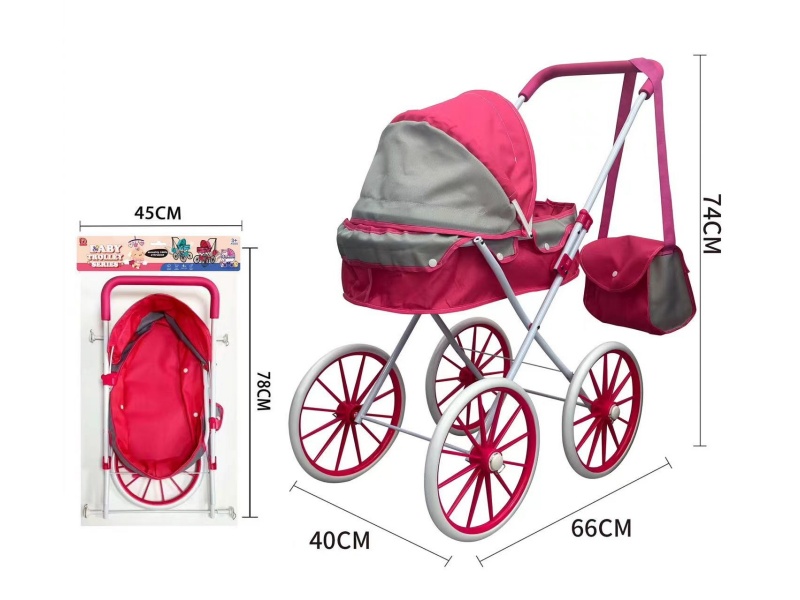 Thick Cloth Baby Stroller Toy(Extra Large Wheel)