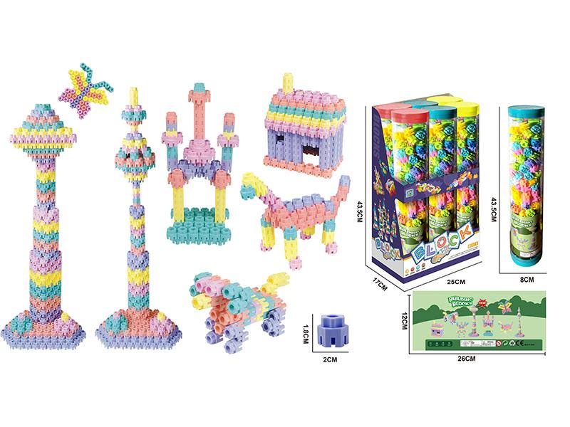 Building Blocks(6 PVC Barrel)