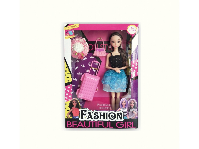 11.5-Inch Solid 12-Joint Fashion Dress Doll Accessories