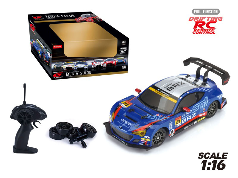 1:16 SUBARU BRZ 2.4G Remote Control 4WD Drift Car