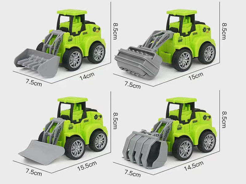 Press Slide Farm Tractor