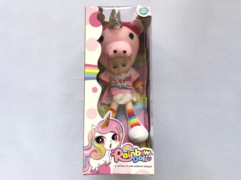 20-Inch Music Crystal Unicorn (Windowed Color Box)