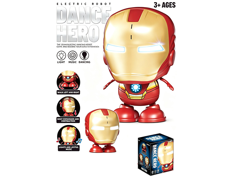 Transformation Iron Man Dance Robot