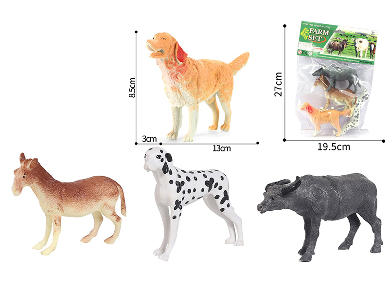 4PCS Animal Set