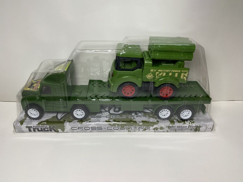 Inertial Flatbed Towing Inertial Missile Vehicle