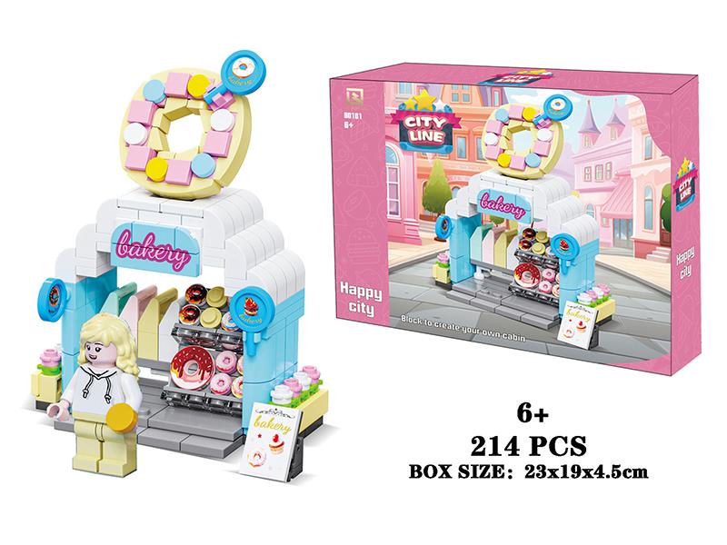 Dessert Shop Building Blocks 214pcs