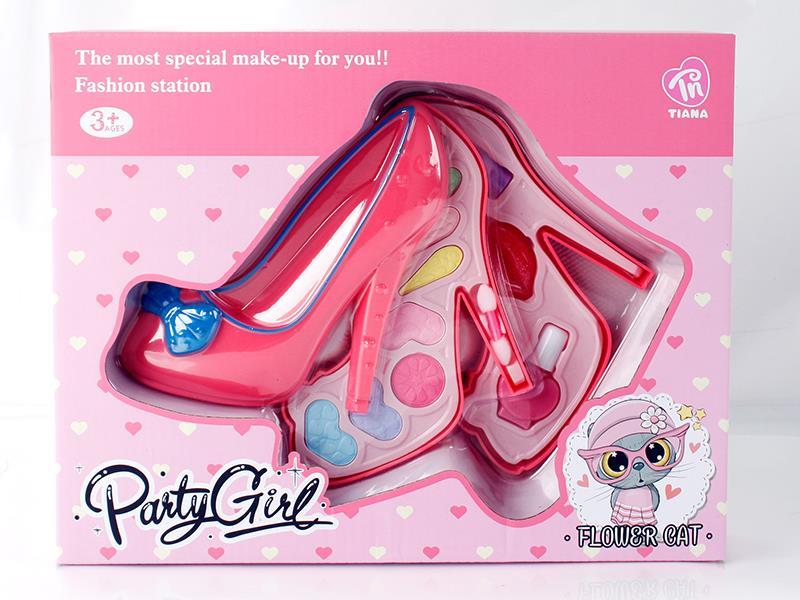 High Heel Shaped 2 Layers Makeup Box