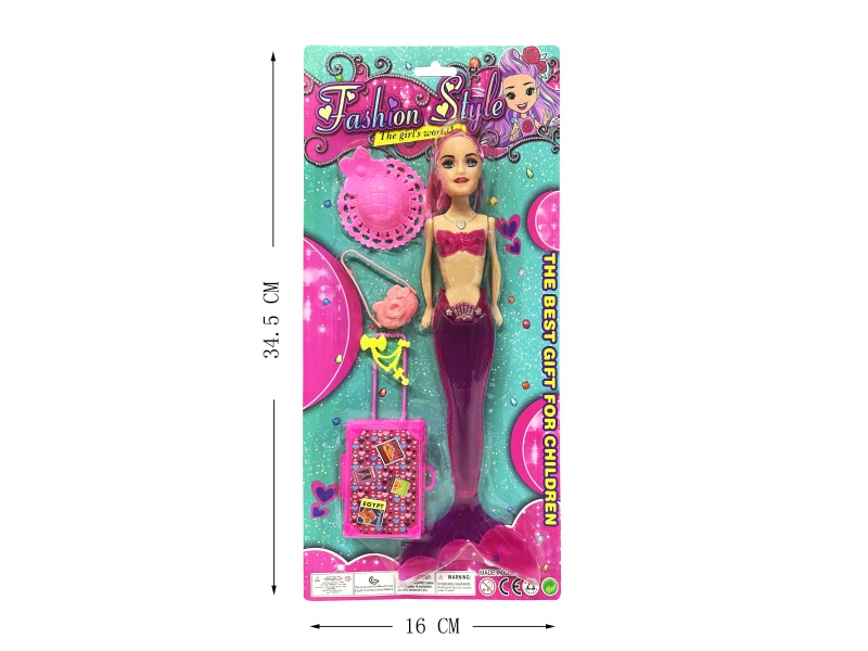 Mermaid Doll Dress Up Set
