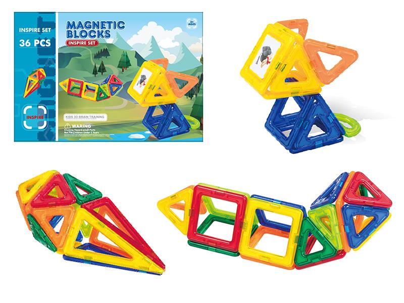 Boy Series Magnetic Building Blocks 36pcs