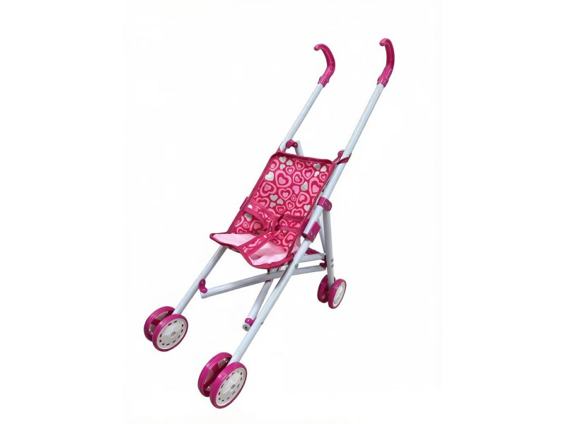 Iron Baby Stroller (New Red Heart Cloth)