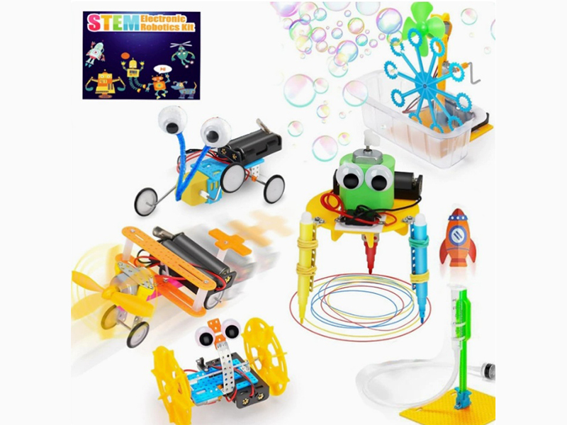 Science Experiment Electronic Robotics Kit 6pcs