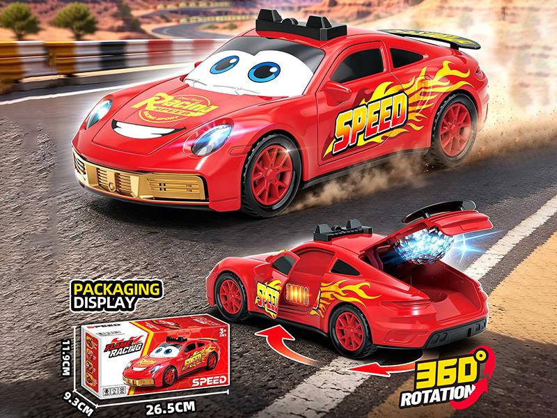 B/O Lift Rotating Racing Car