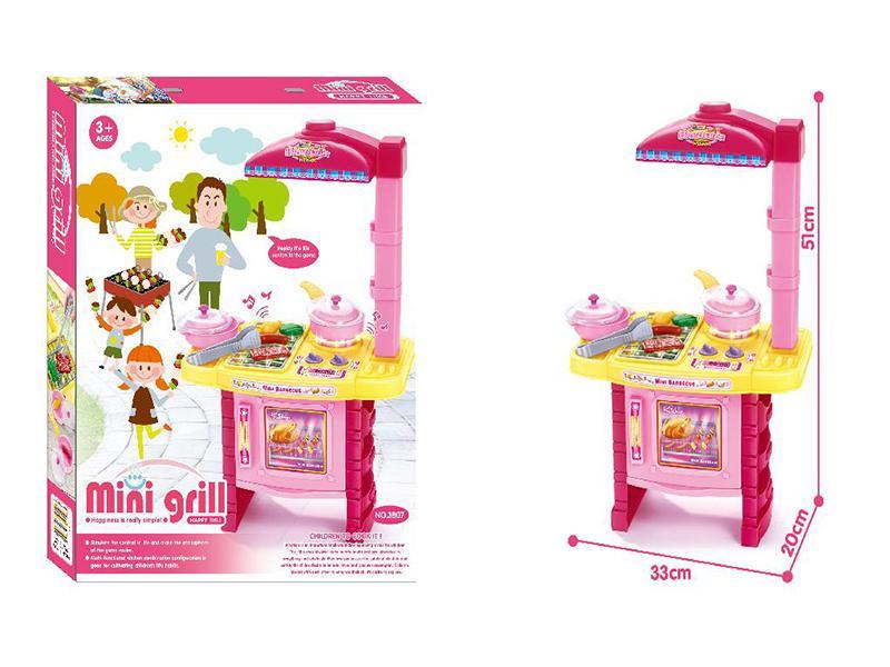 BBQ Kitchen Set(with light and music)
