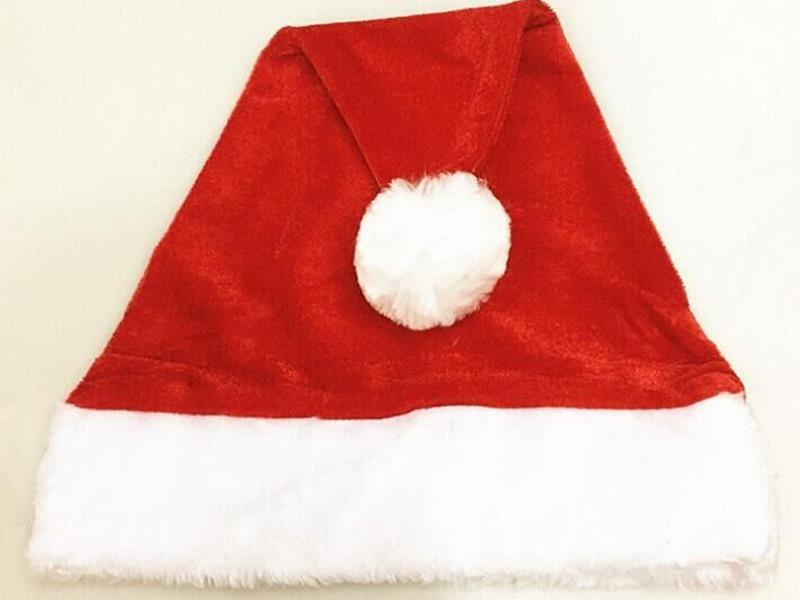 Pleuche Santa Hat